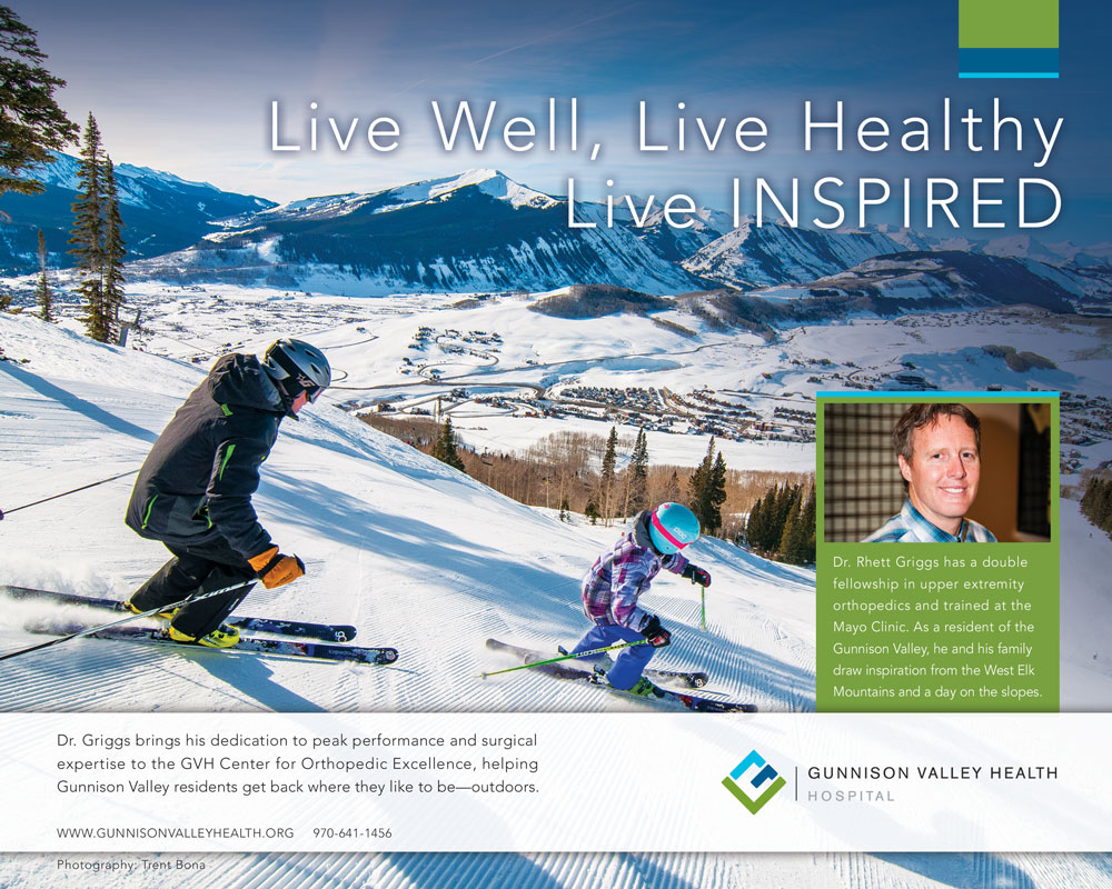 Gunnison Valley Health Ads Monsoon Design